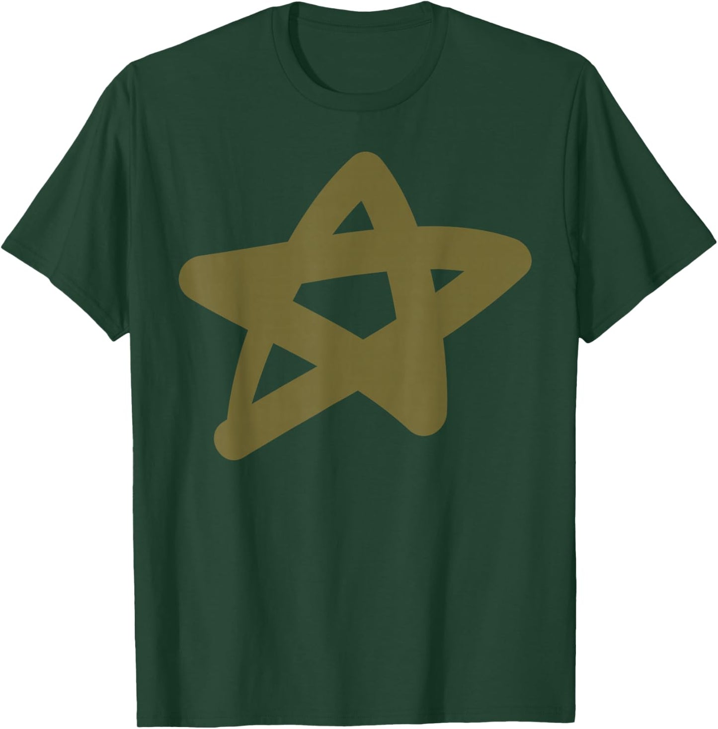 Gold Star T-Shirt - T-Shirt | Forest