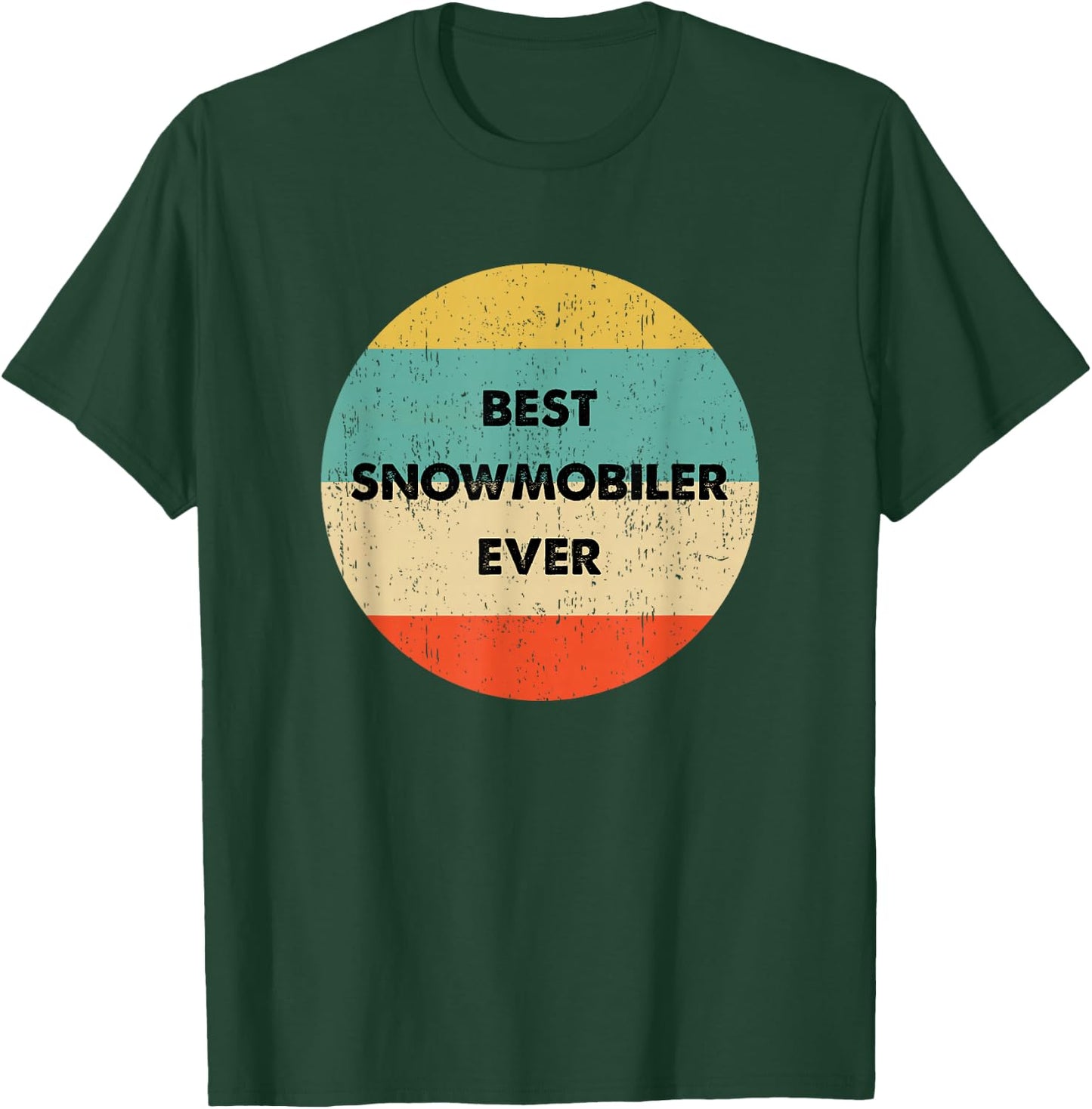 Snowmobiler T-Shirt - T-Shirt | Forest