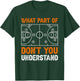 What Part of Basketball Don't You Understand Basketball T-Shirt - T-Shirt | Forest