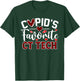 Cupid's Favorite CT Tech Cute Heart Valentine's Day T-Shirt - T-Shirt | Forest