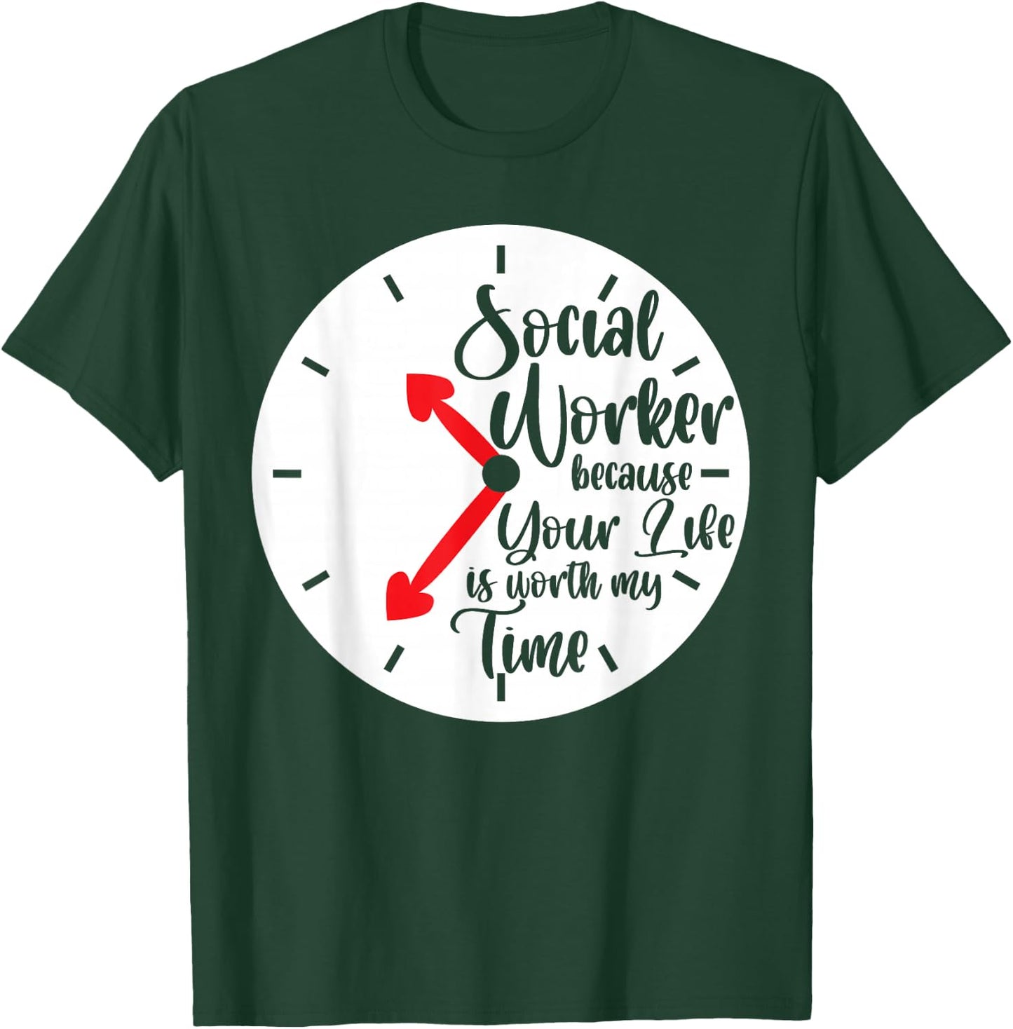 Social Worker T-Shirt - T-Shirt | Forest