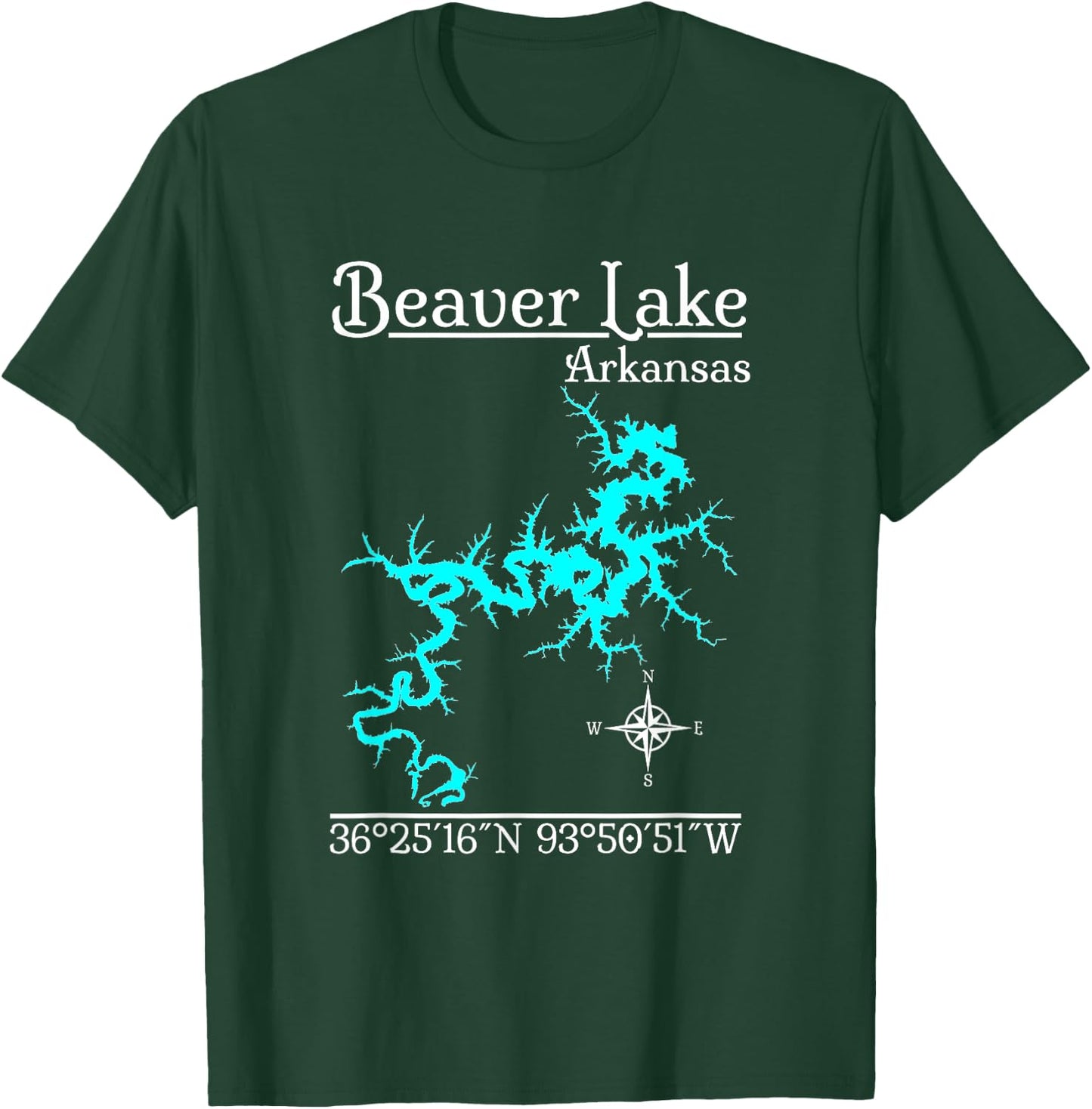 Beaver Lake - Arkansas T-Shirt - T-Shirt | Forest