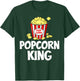 Popcorn King Machine Movie Snack Maker T-Shirt - T-Shirt | Forest