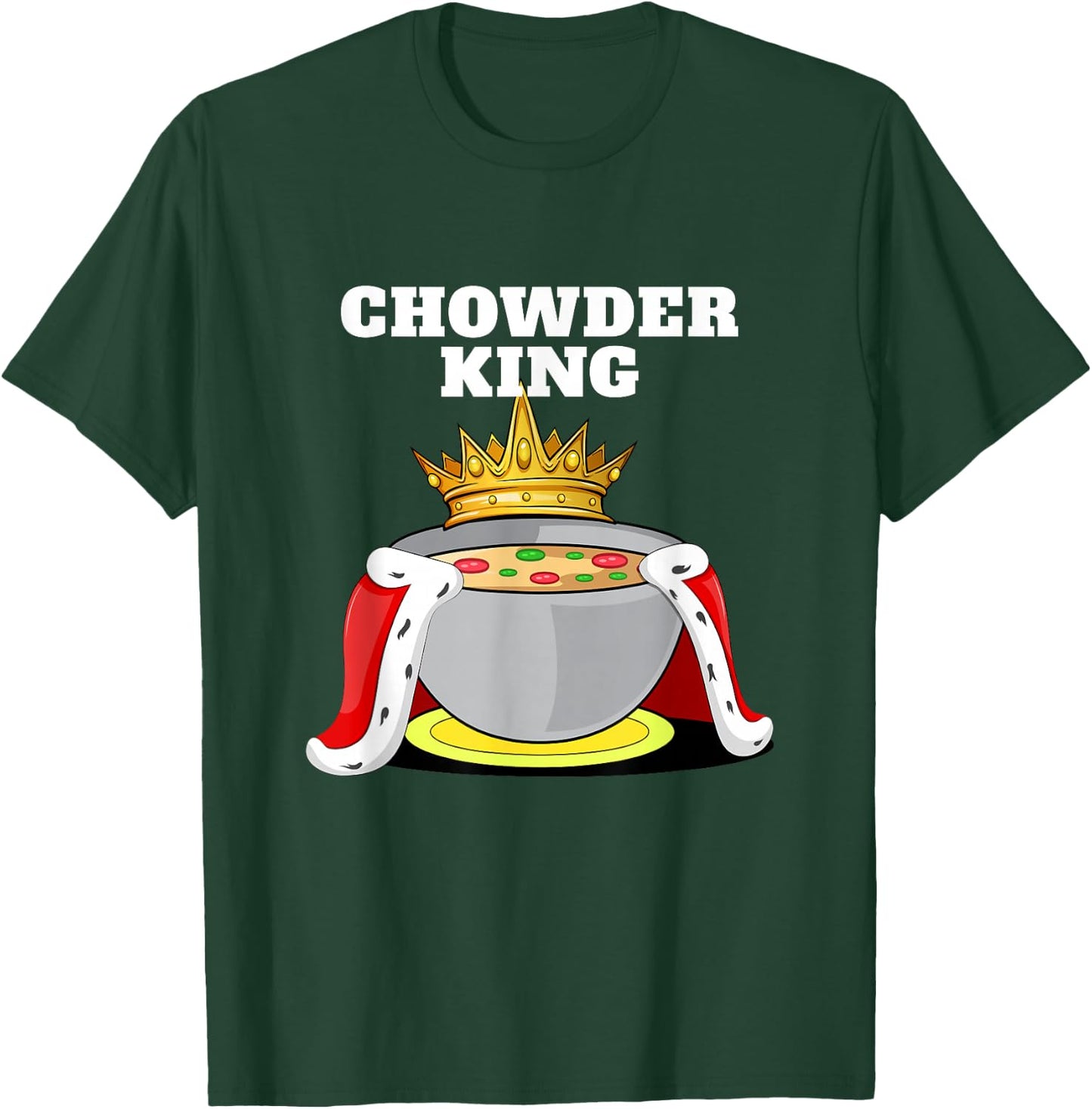 Chowder King | Chowder Lover Shirt | Cute Chowder T-Shirt - T-Shirt | Forest