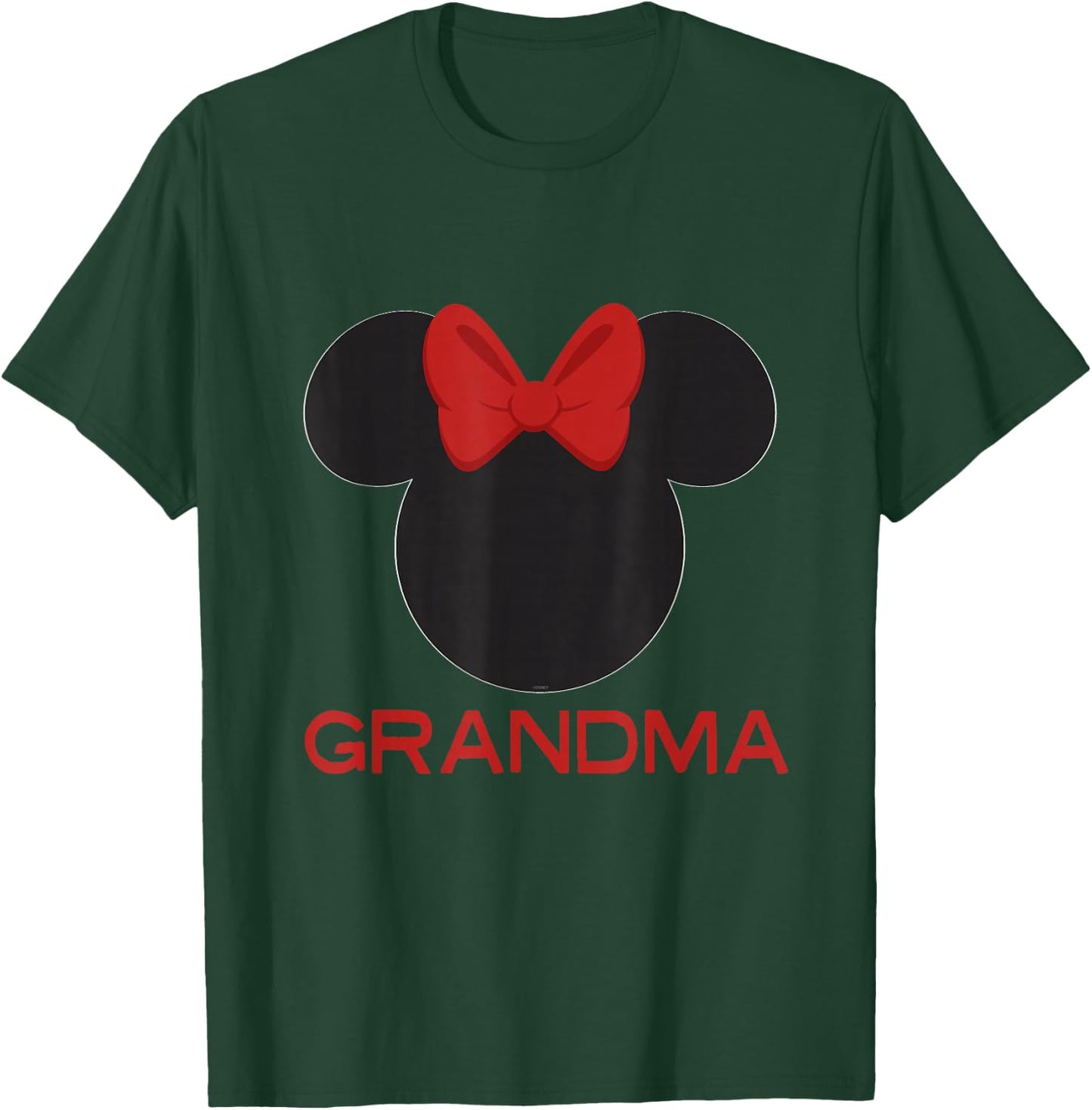 Disney Minnie Mouse Grandma Family T-Shirt - T-Shirt | Forest