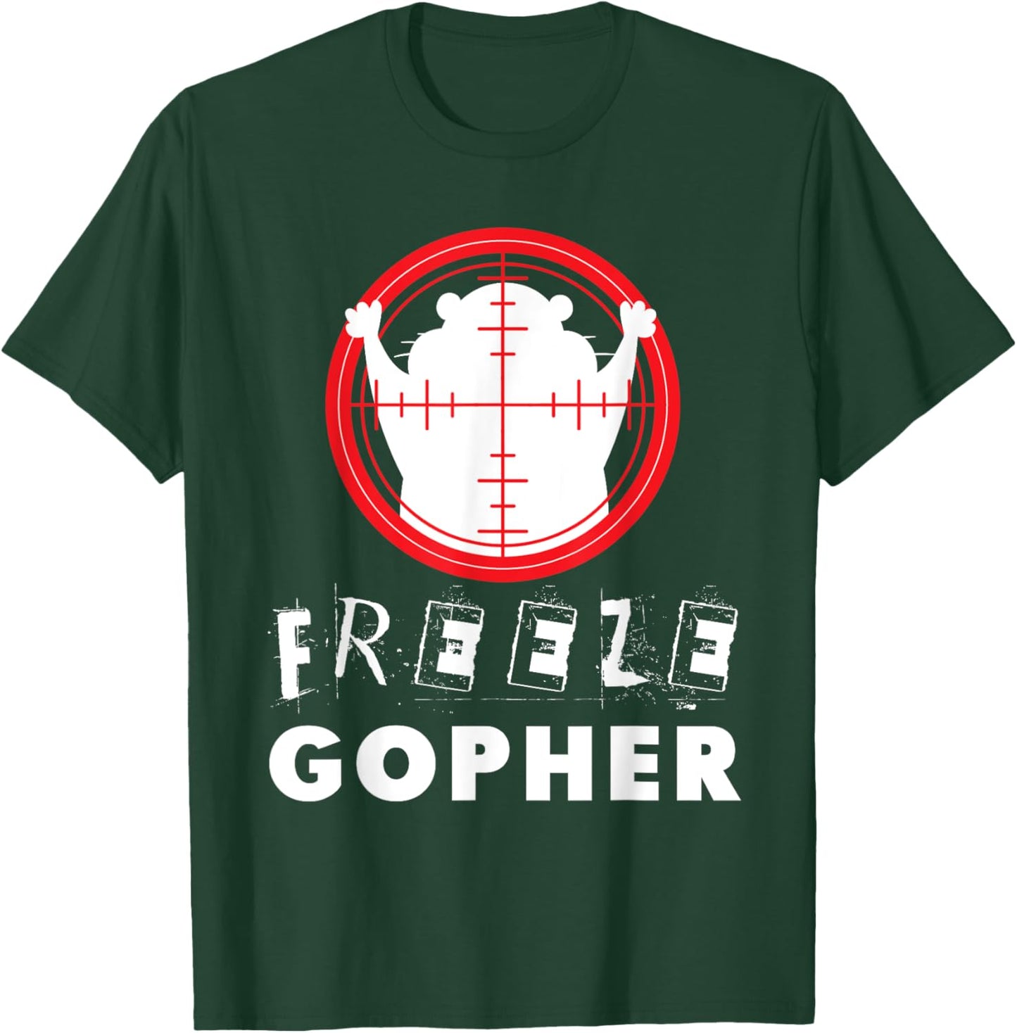 Freeze Gopher T Shirt Hunter Gopher T-Shirt - T-Shirt | Forest