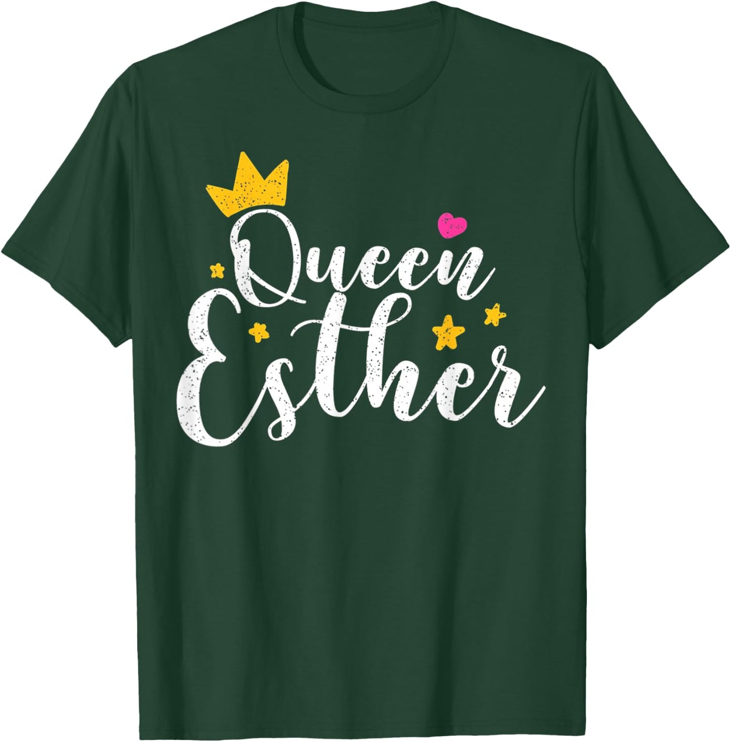 Happy Purim Costume Idea Queen Esther Hebrew Jewish Holiday T-Shirt - T-Shirt | Forest
