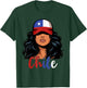 Chilean Girl Chile Flag Proud Chilena Women T-Shirt - T-Shirt | Forest