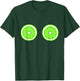 Funny Lime Boobs Titties Breast Tits Boobies Bra T-Shirt - T-Shirt | Forest