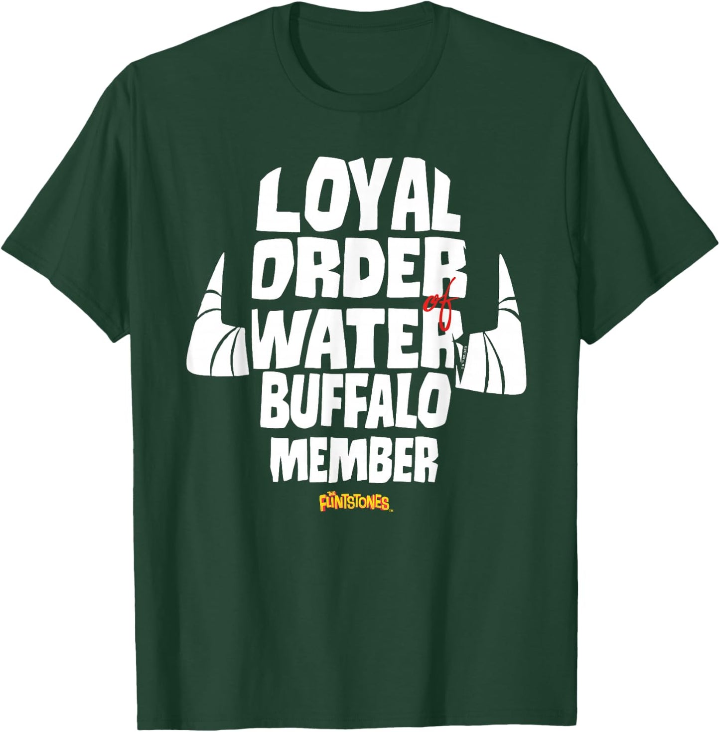 The Flintstones Loyal Order of Water Buffalo T-Shirt - T-Shirt | Forest