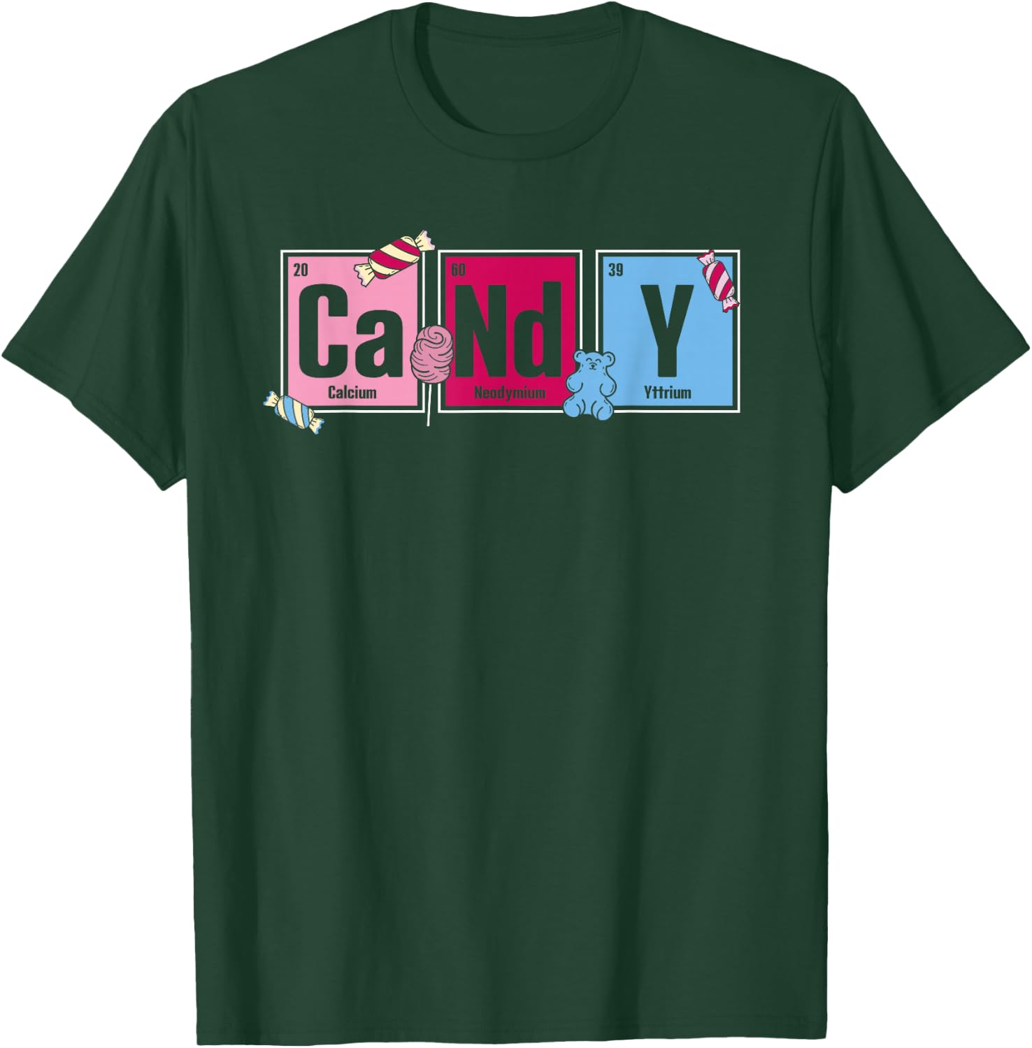 Periodic Table Inspired Fun Elements Read Candy Sweet T-Shirt - T-Shirt | Forest