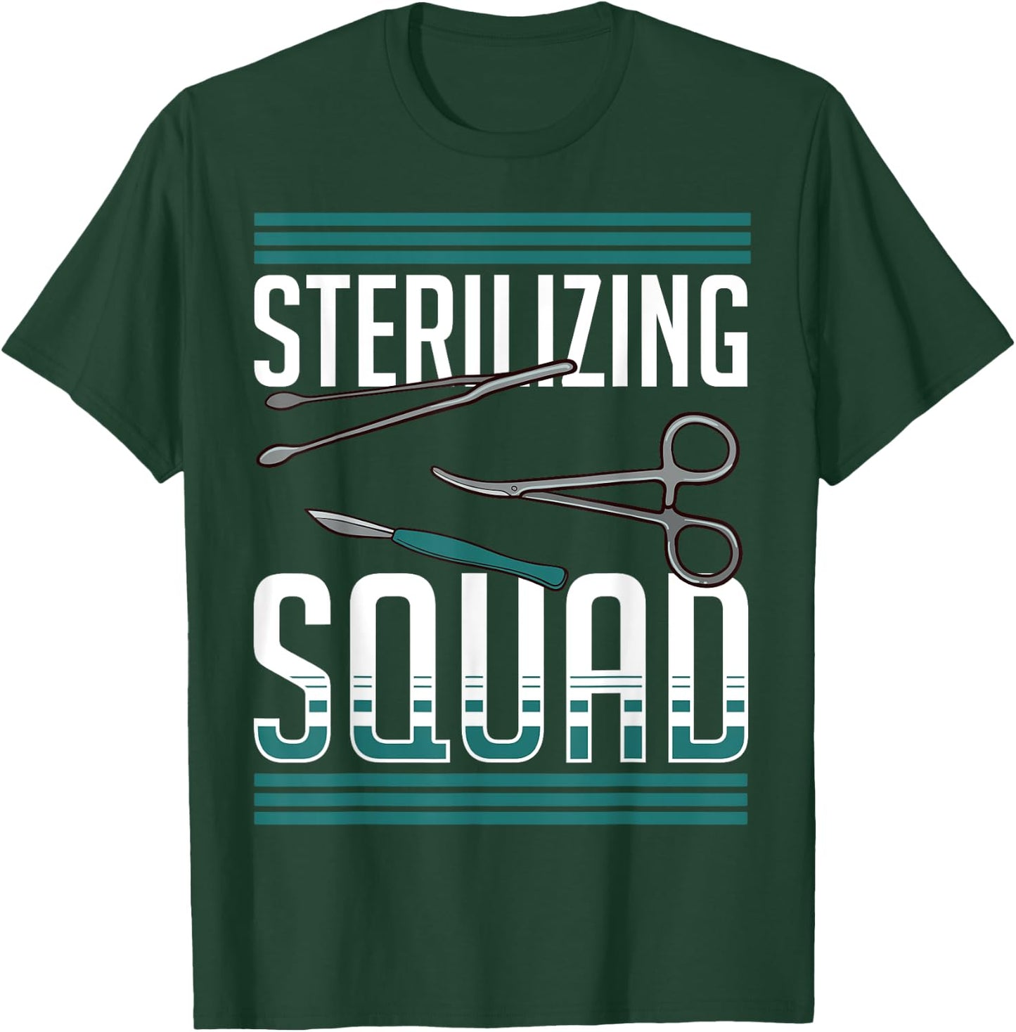 Sterile Processing Technician Instruments Tech Certification T-Shirt - T-Shirt | Forest