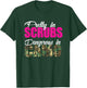 Nurse Gift Pretty In Scrubs Dangerous In Camo RN Hunting T-Shirt - T-Shirt | Forest