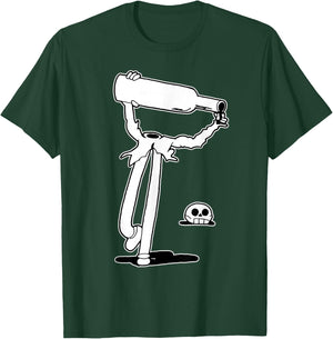 Koko the Clown Ghost Drinking T-Shirt - T-Shirt | Forest