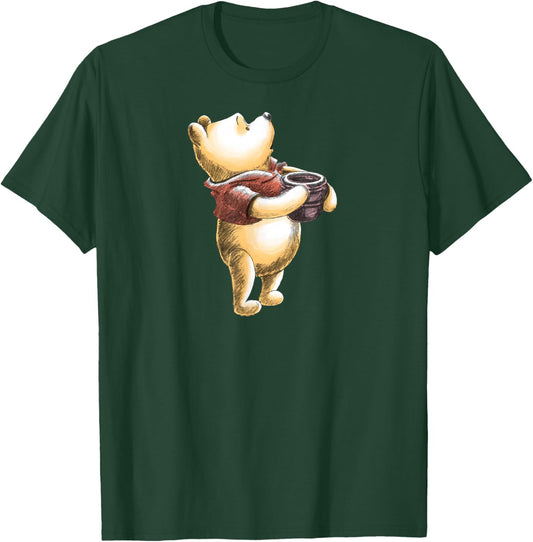 Disney - Winnie The Pooh Sketch T-Shirt - T-Shirt | Forest