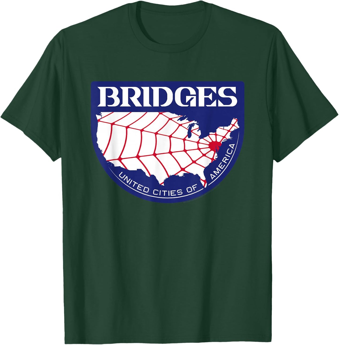 Death Stranding Organization Bridges Video Gaming Merch T-Shirt - T-Shirt | Forest