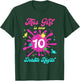 This Girl Is Now Double Digits Birthday Slime 10 Year Old T-Shirt - T-Shirt | Forest