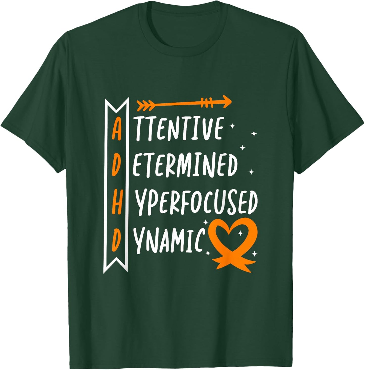 ADHD Awareness T-Shirt - T-Shirt | Forest
