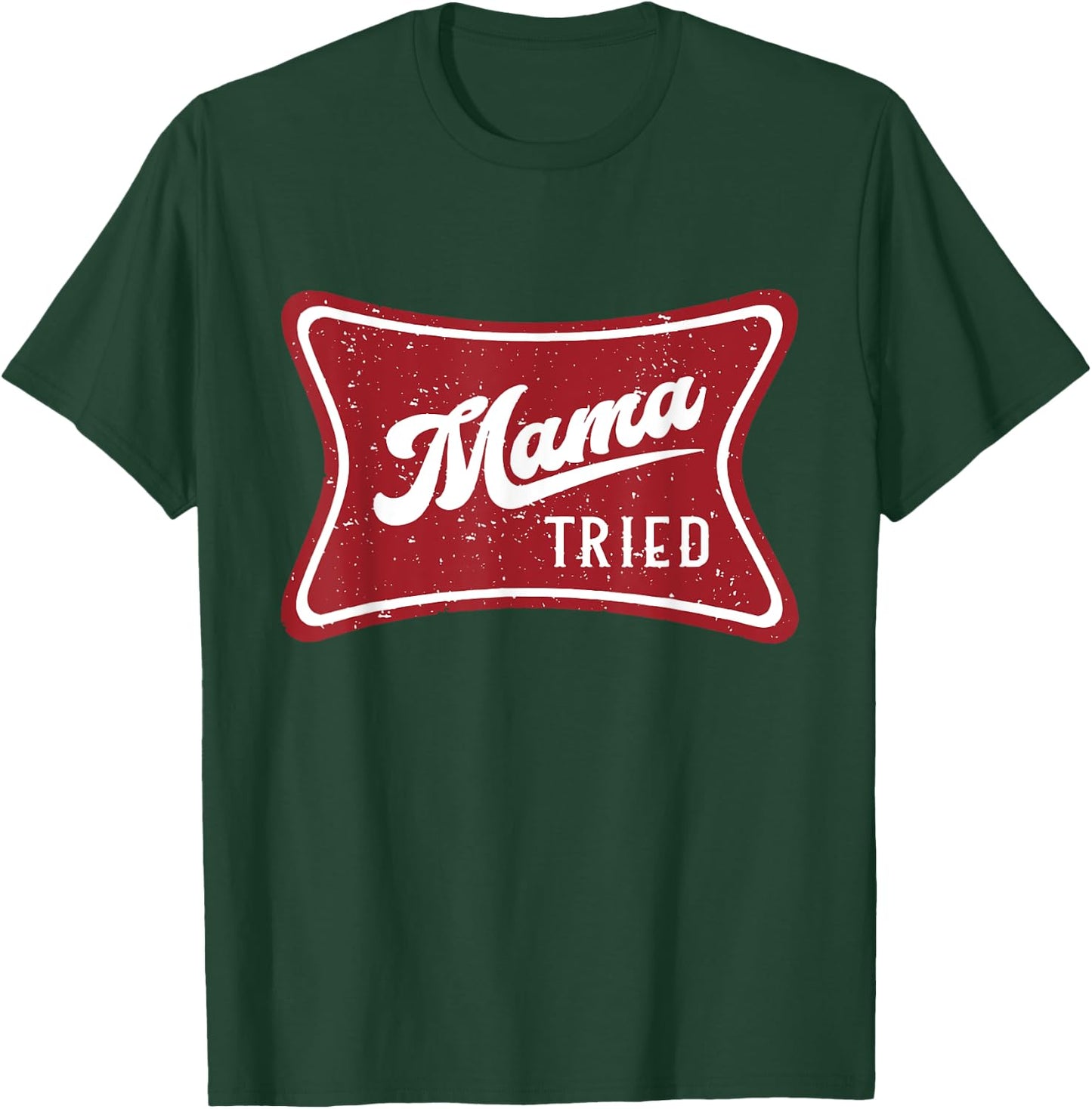 Vintage Mama Tried, Funny Trendy Summer Beer, Western Cowboy T-Shirt - T-Shirt | Forest