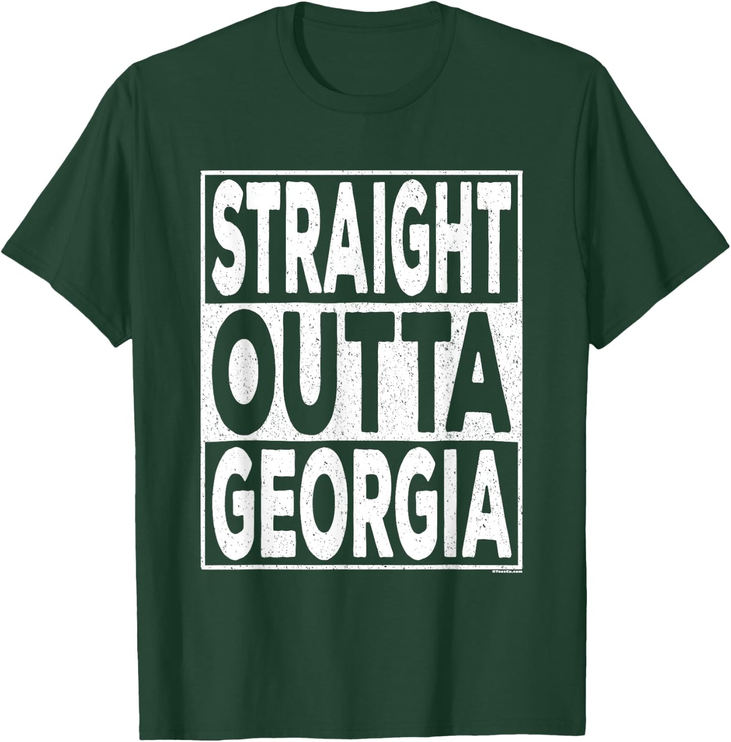 Straight Outta Georgia T-Shirt - T-Shirt | Forest