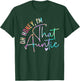 Women Oh Honey I'm That Auntie Heart Tie Dye Aunt to Be Gift T-Shirt - T-Shirt | Forest