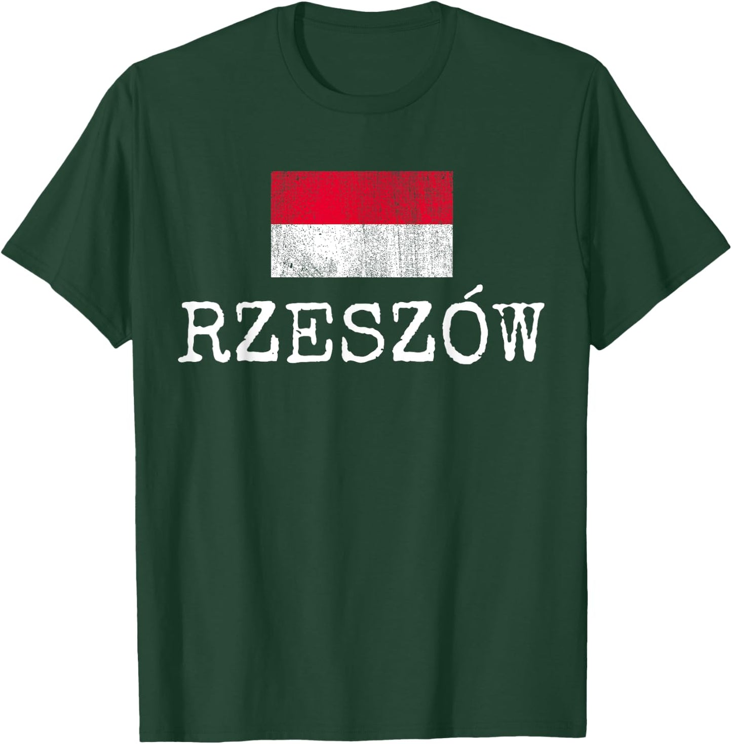 Rzeszow Poland City Polska Country Vacations Polish Travel T-Shirt - T-Shirt | Forest
