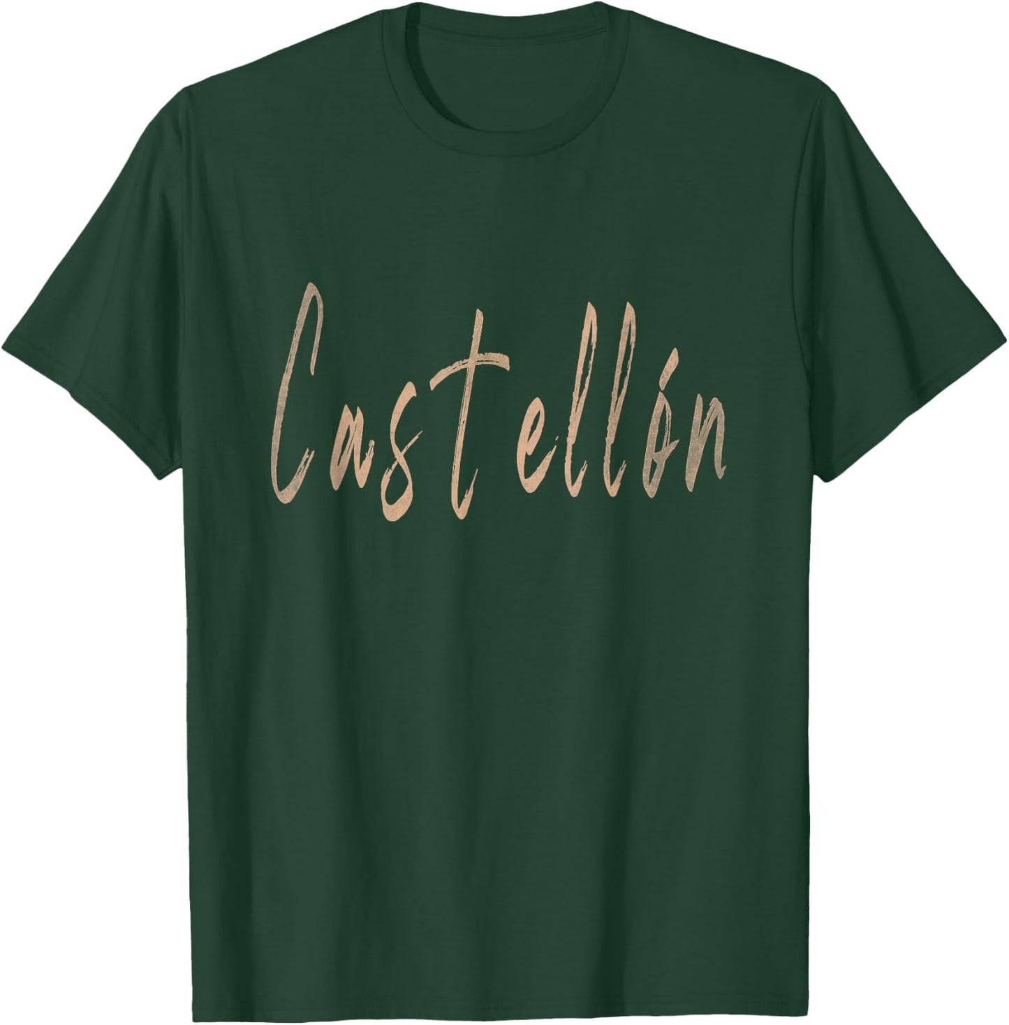 Castellón Spain Vintage Elegant Design T-Shirt - T-Shirt | Forest