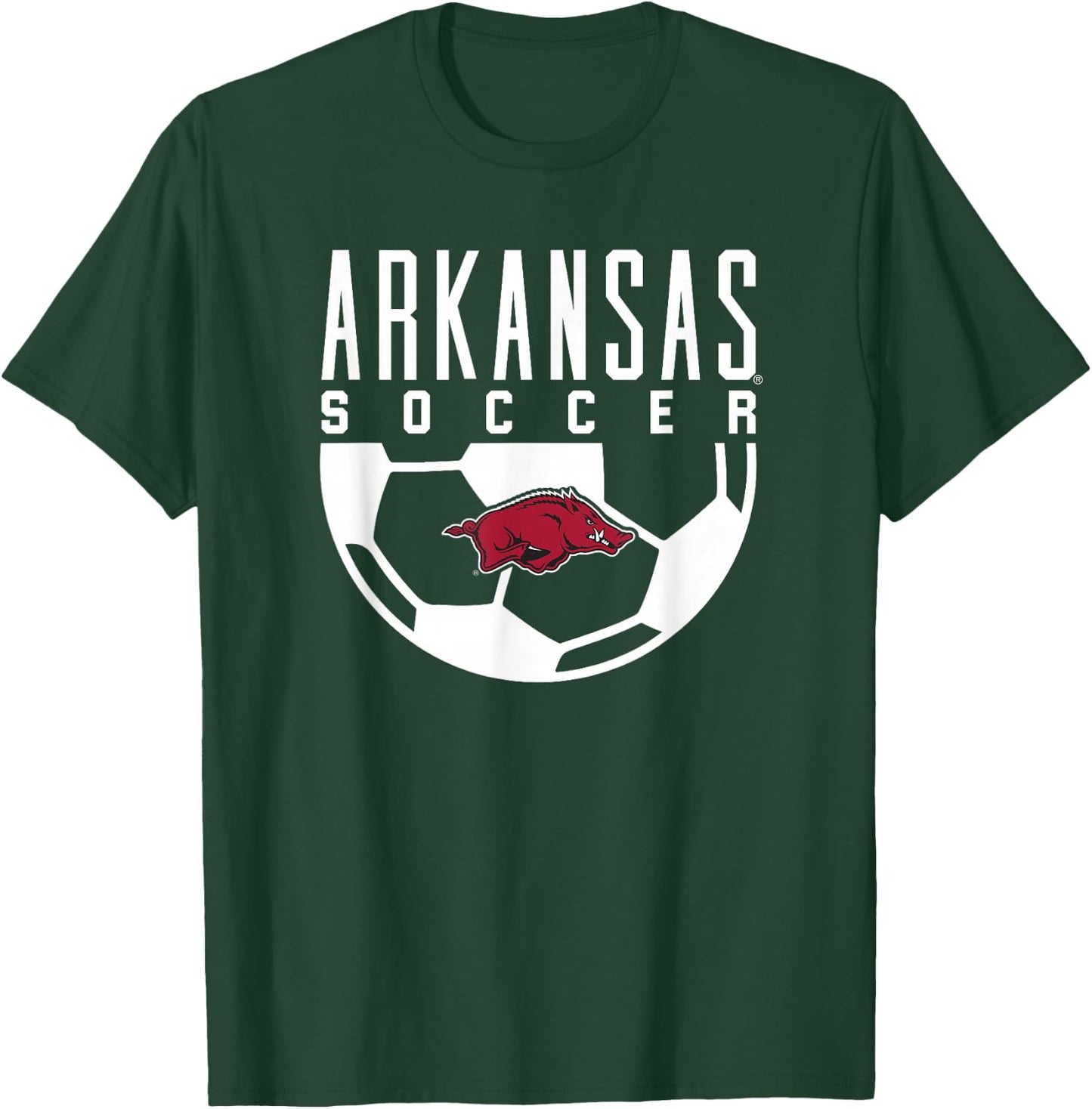 University of Arkansas Razorbacks Soccer T-Shirt - T-Shirt | Forest