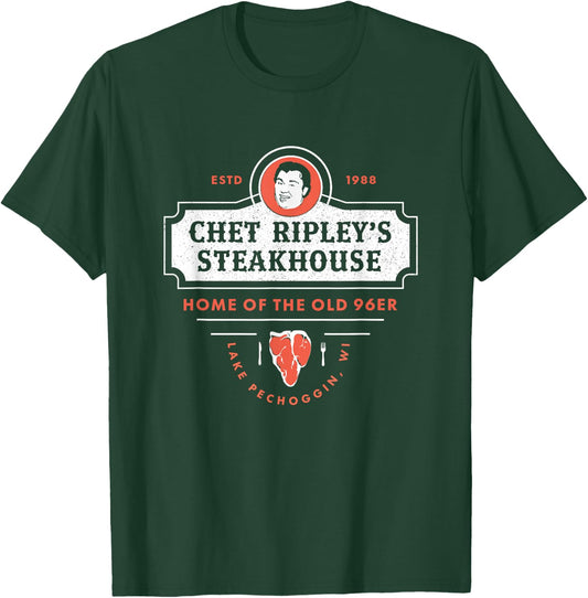 Funny Chet Ripley's Steakhouse 's, Women T-Shirt - T-Shirt | Forest