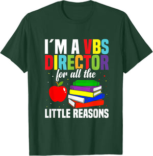 VBS Week Christian Teacher Vacation Bible School Director T-Shirt - T-Shirt | Forest