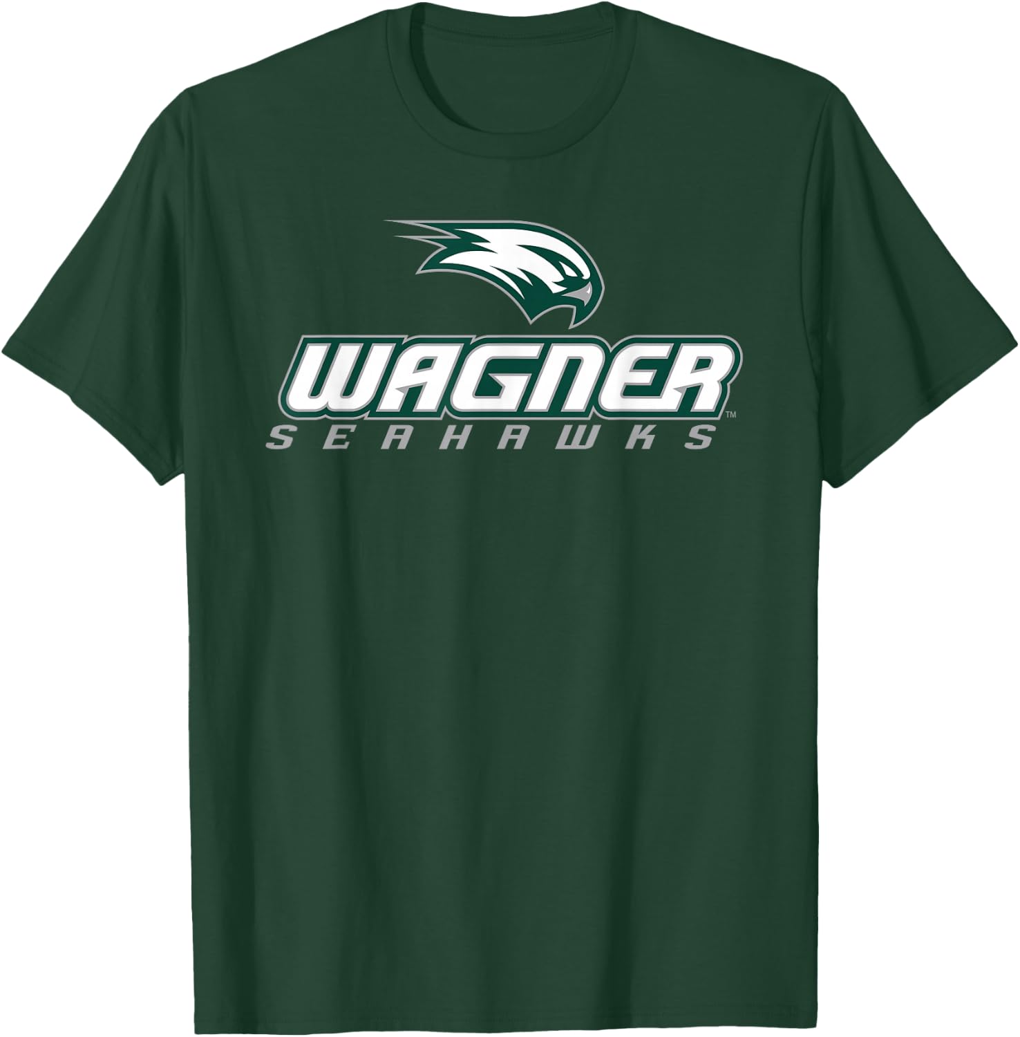 Wagner College Seahawks Athletics Logo T-Shirt - T-Shirt | Forest