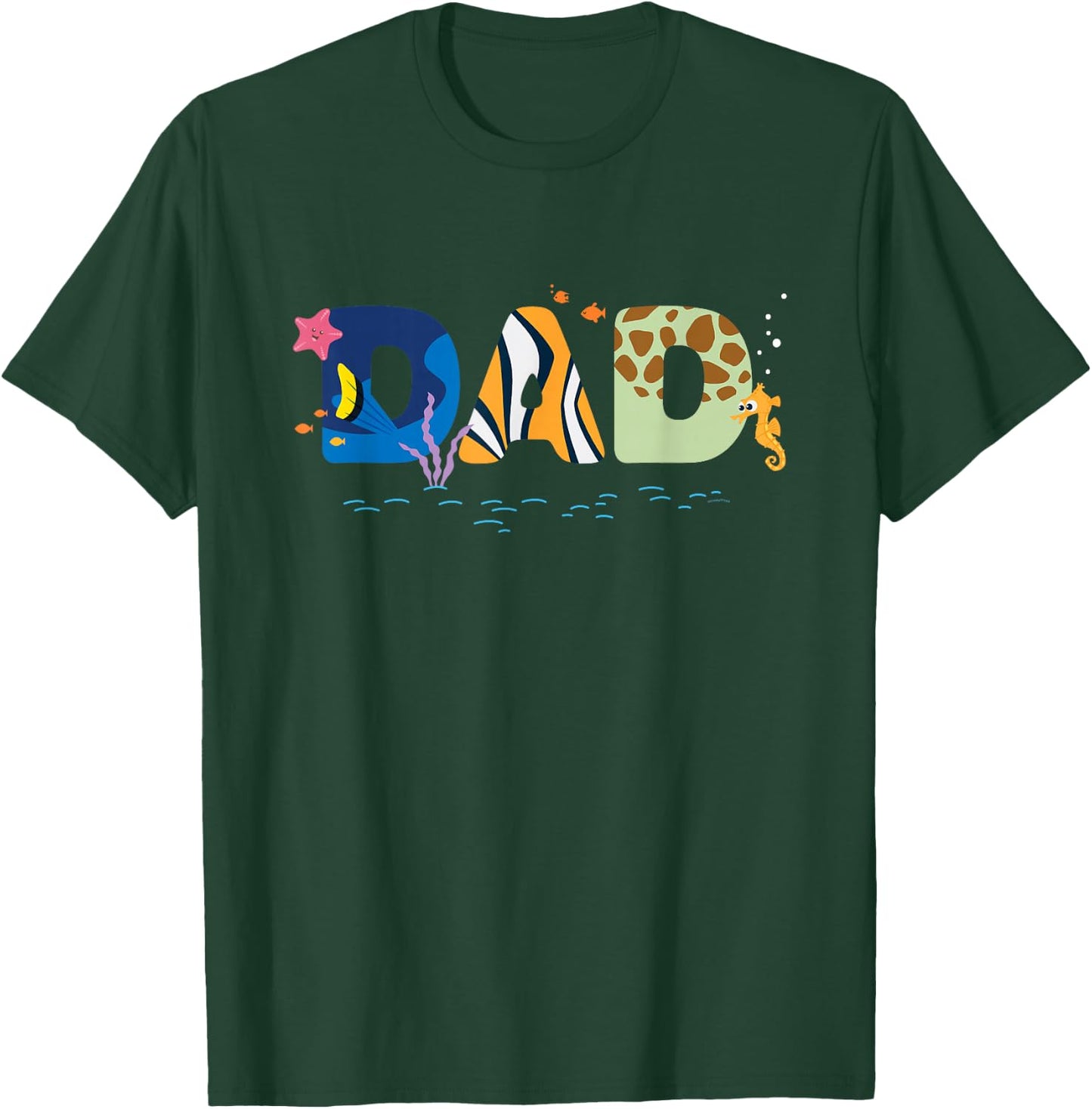Disney and Pixar’s Finding Nemo Dad Father’s Day Birthday T-Shirt - T-Shirt | Forest