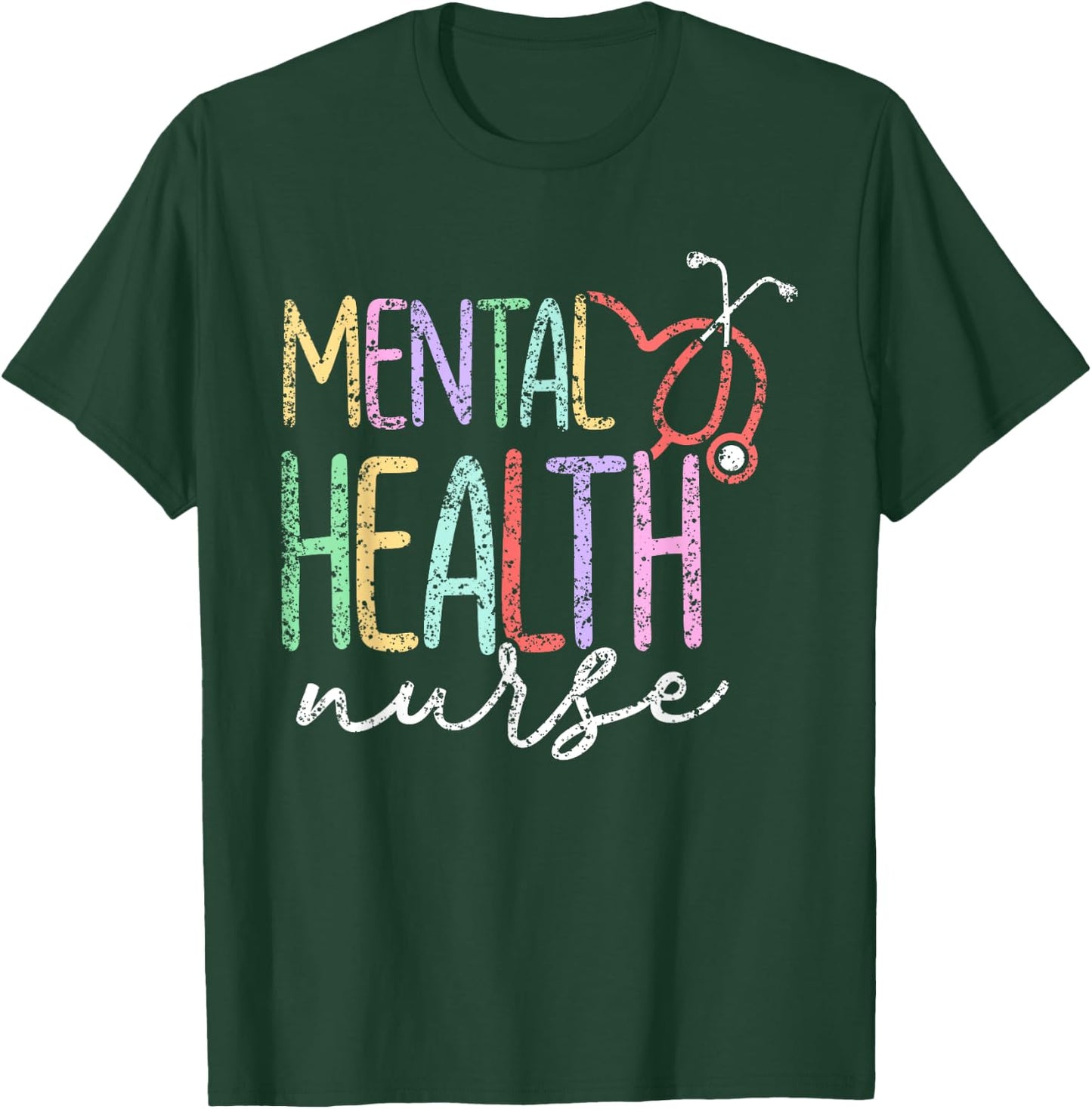 Psychiatric Nurse Psych Nurse Mental Health Women's Classic Fit Black Short Sleeve - Small T-Shirt - T-Shirt | Forest