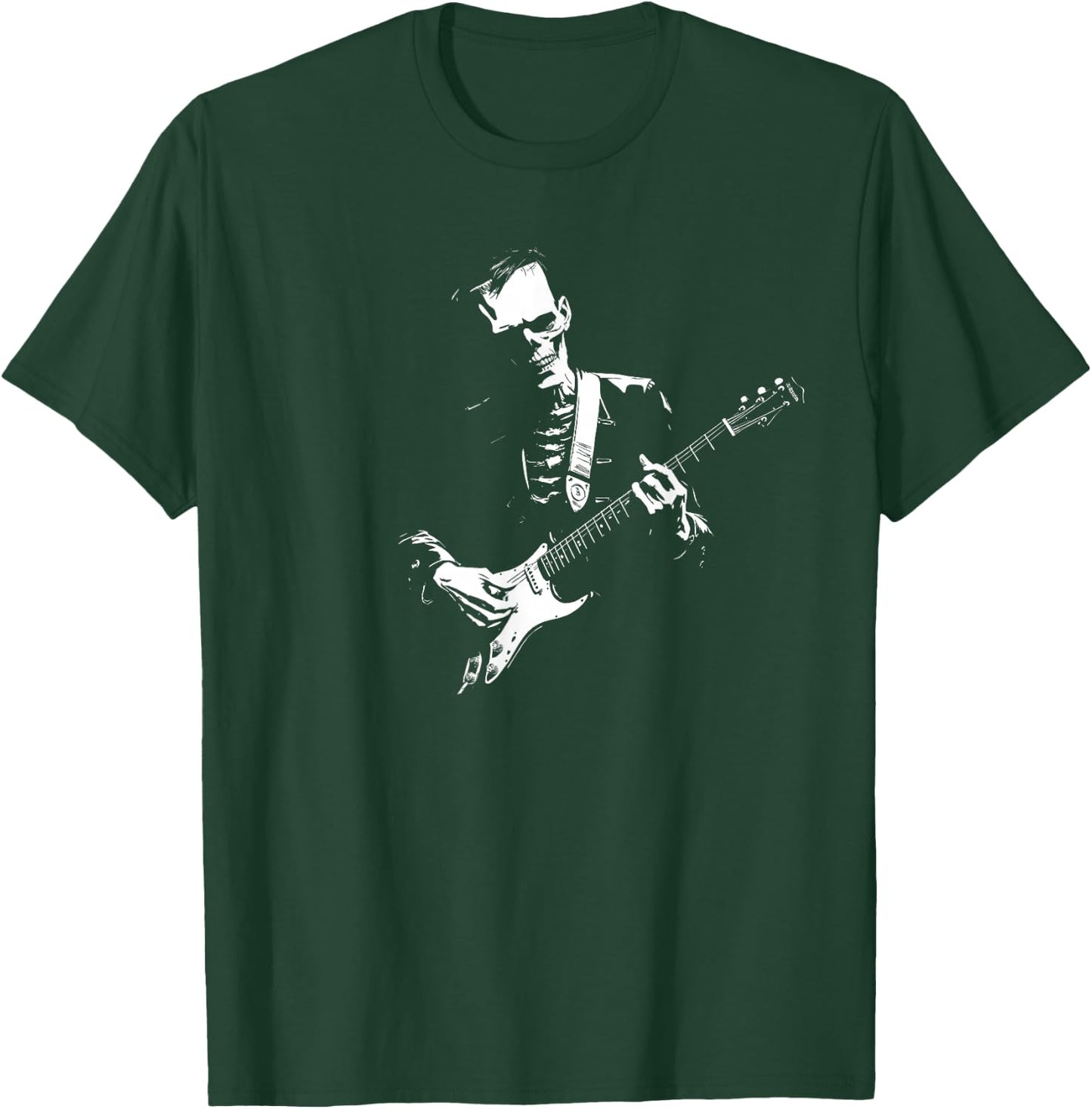 Frankenstein Guitar Player T-Shirt - T-Shirt | Forest