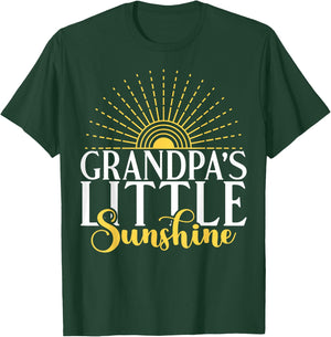 Grandpas little Sunshine Grandson T-Shirt - T-Shirt | Forest