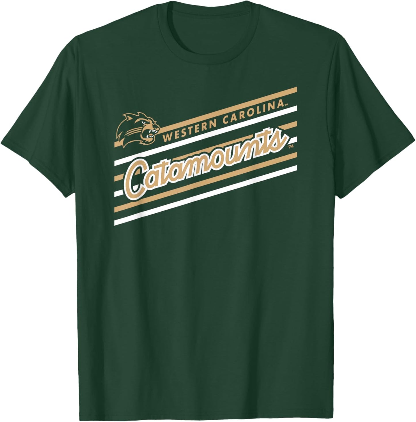 Western Carolina Catamounts Retro Performer Purple T-Shirt - T-Shirt | Forest