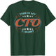 Retro Profession This Is My CtO T-Shirt - T-Shirt | Forest