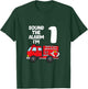 Sound Alarm I'm 1 Children 1. Birthday Fire Truck T-Shirt - T-Shirt | Forest