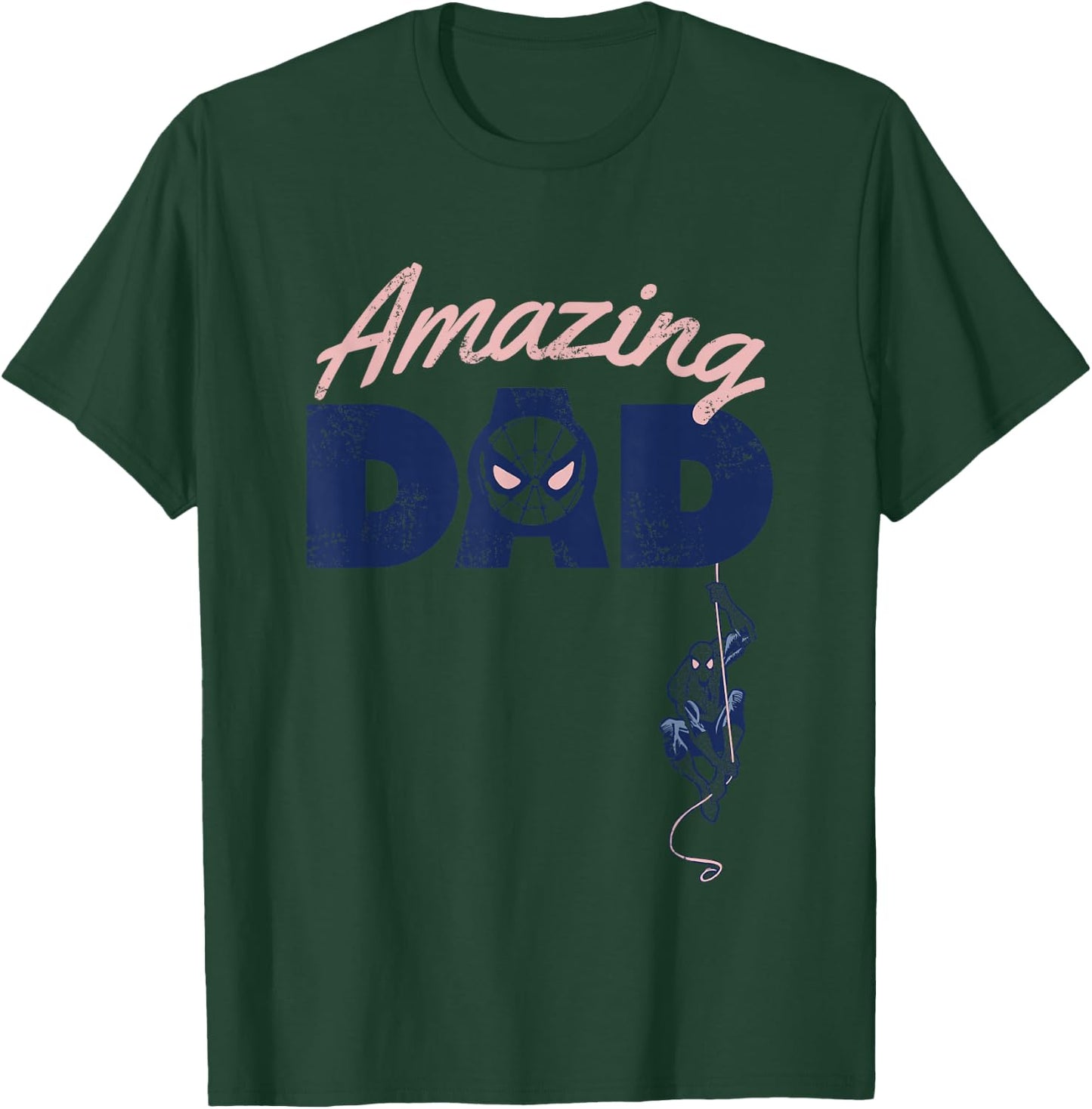 Marvel Spider-Man Father's Day Amazing Dad Retro T-Shirt - T-Shirt | Forest