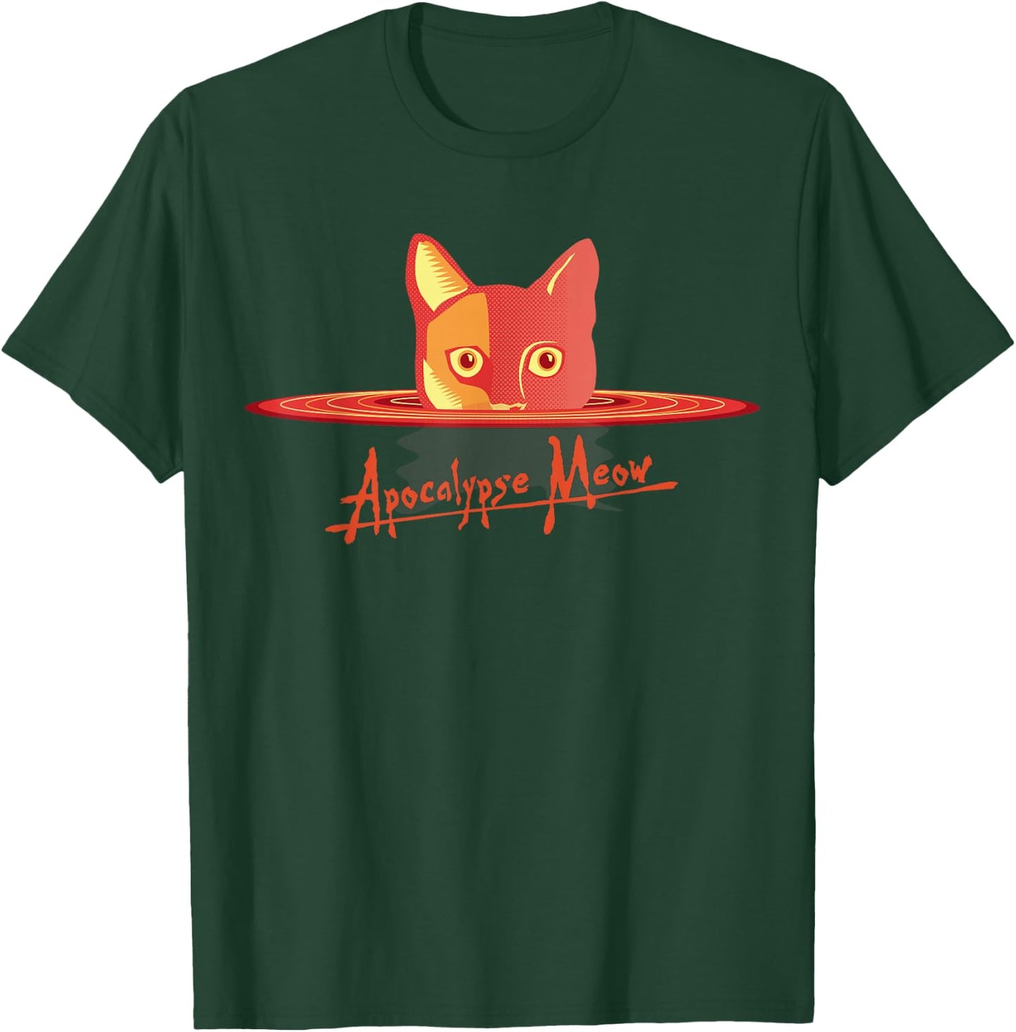 Apocalypse Meow T-Shirt - T-Shirt | Forest