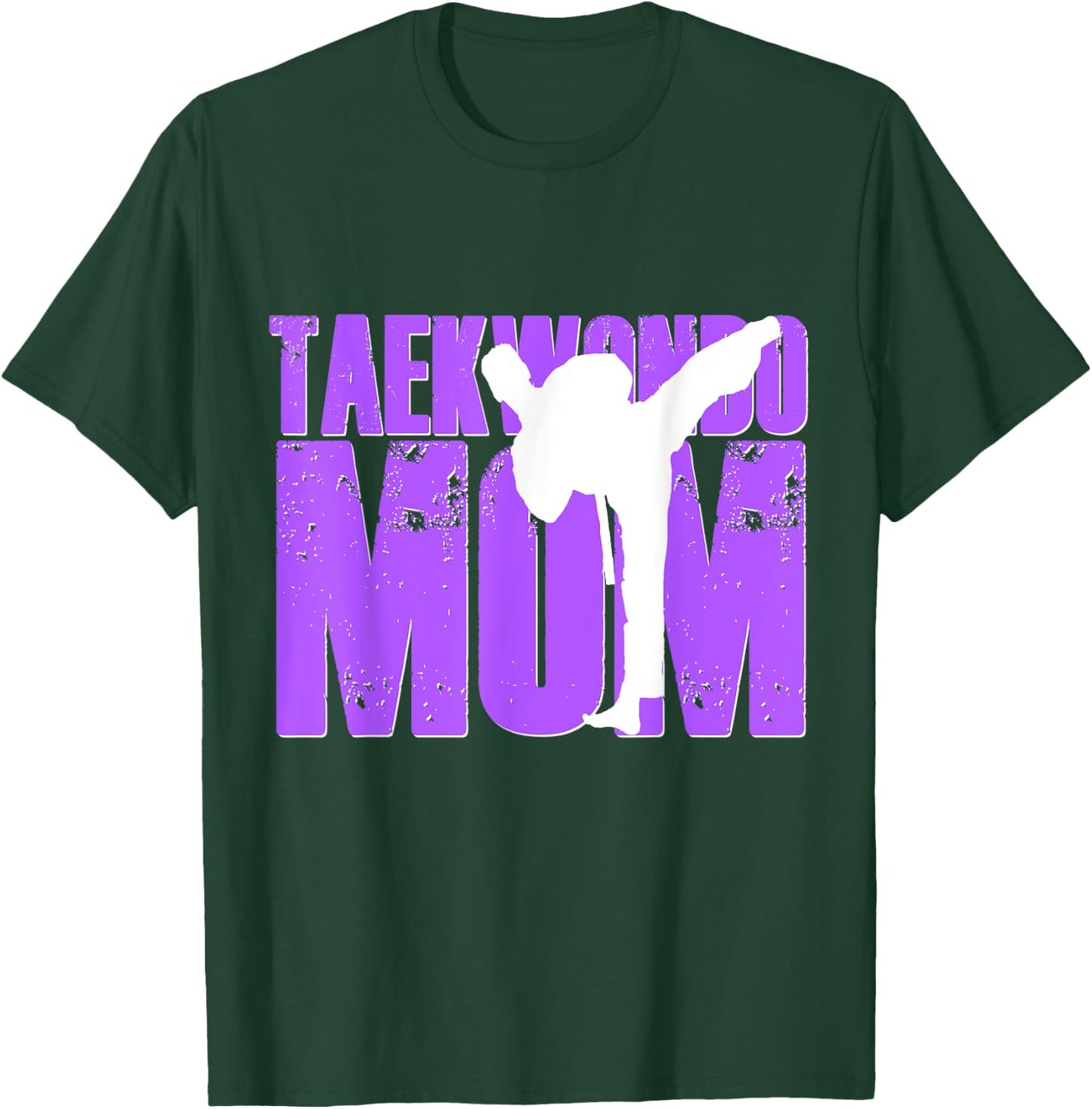 Taekwondo Mom Shirt Tae Kwon Do Martial Arts Mother Son Kids T-Shirt - T-Shirt | Forest