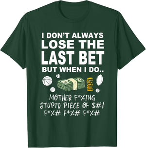 Parlay Funny sports betting Sports bettor T-Shirt - T-Shirt | Forest