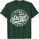 Best Pepe Ever American US Flag Funny Grandpa Father's Day T-Shirt - T-Shirt | Forest