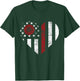 Heart Firefighter Emt Fire Department Vintage Fireman T-Shirt - T-Shirt | Forest