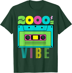 2000's Vibe Theme Party 2000s Costume Early 2000s 90's Tape T-Shirt - T-Shirt | Forest