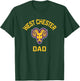 West Chester University Golden Rams Arched Dad T-Shirt - T-Shirt | Forest