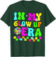 In My Glow Up Era Retro Colorful Quote Group Team Tie Dye T-Shirt - T-Shirt | Forest