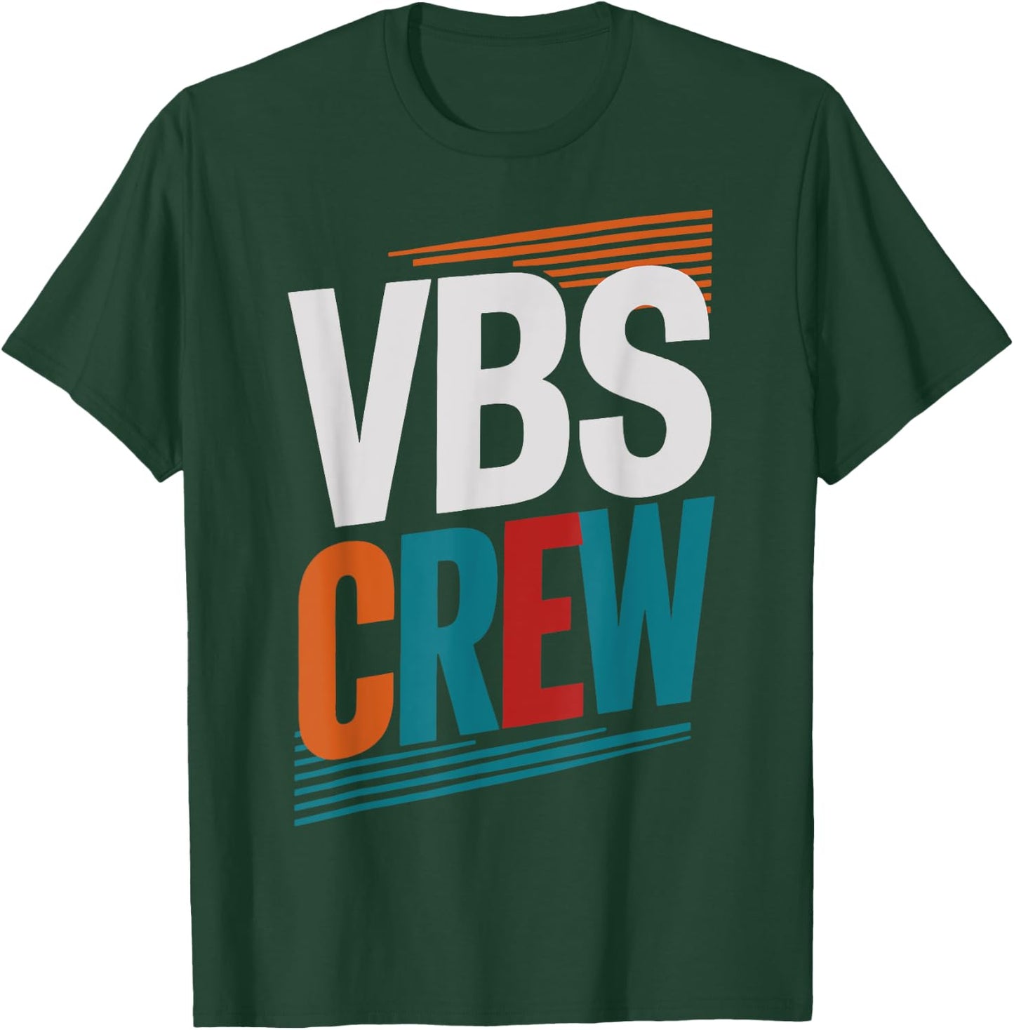 VBS Crew Faith-Based Gathering Sunday School Teacher Men Women Kids T-Shirt - T-Shirt | Forest