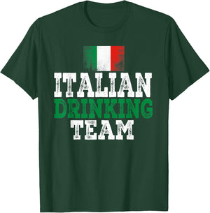 Italian Drinking Team With Skål Italian Drinking Team T-Shirt - T-Shirt | Forest