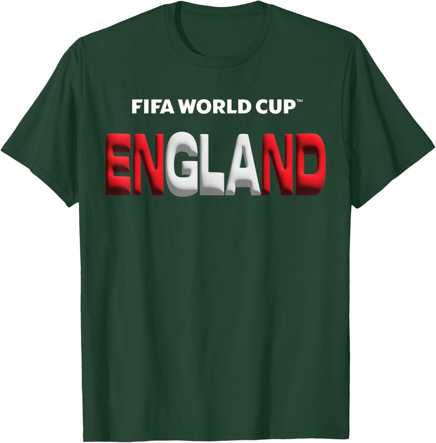 FIFA World CUP26 England Bubble Color T-Shirt - T-Shirt | Forest